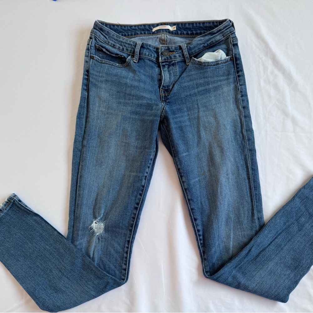 Levi’s 711 Skinny. Classic Blue Women's Jeans